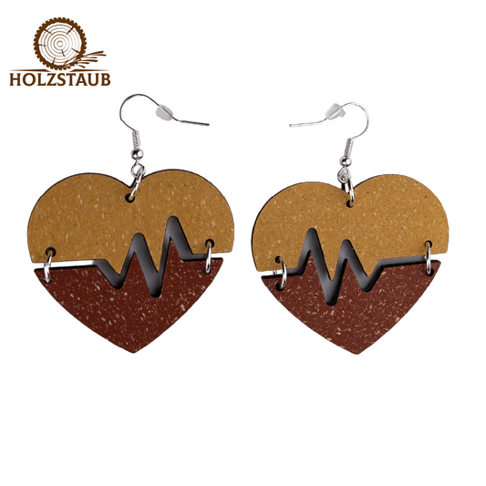 Hängeohrringe „HERZIMPULS“