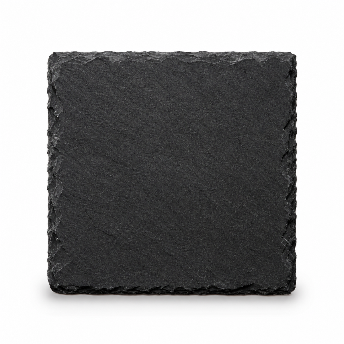 Personalisierte Schieferplatte-Untersetzer 10 × 10 cm – Personalisiert mit Wunschgravur